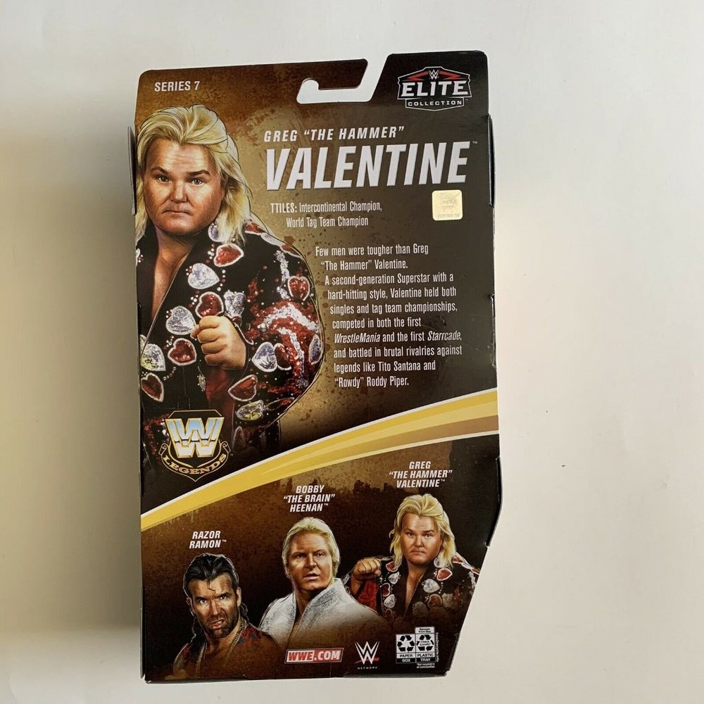 WWE Elite Legends Greg The Hammer Valentine Exclus - Picture 5 of 5
